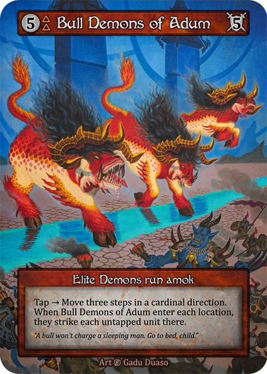 Bull Demons of Adum — Beta Standard