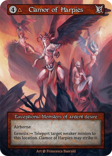 Clamor of Harpies — Beta Standard