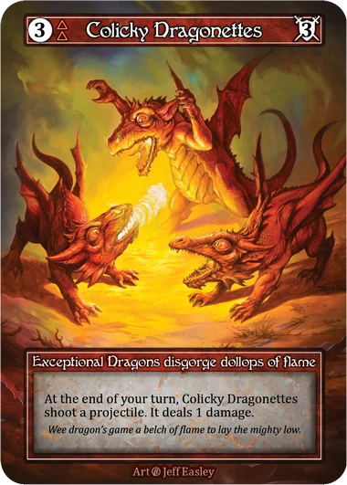 Colicky Dragonettes — Beta Foil
