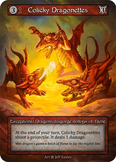 Colicky Dragonettes — Beta Standard