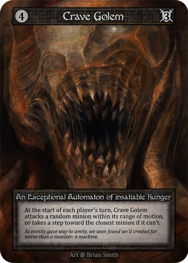 Crave Golem — Beta Standard