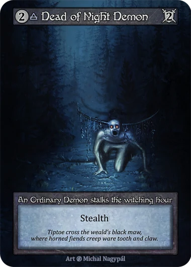 Dead of Night Demon — Beta Standard