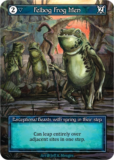 Felbog Frog Men — Beta Foil