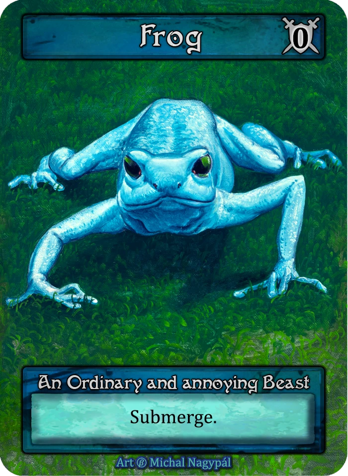 Frog (Blue) — Beta Standard