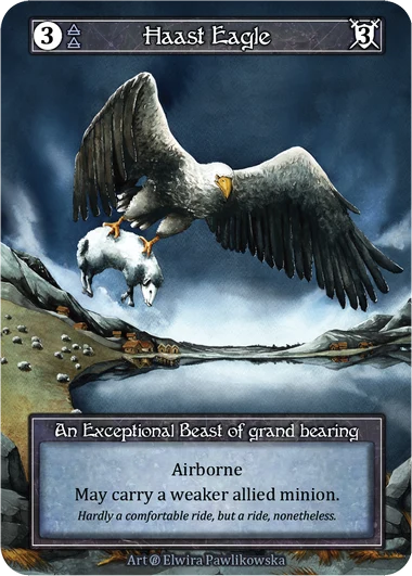 Haast Eagle — Beta Foil