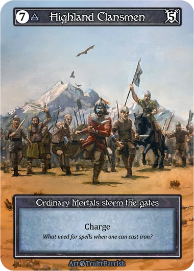 Highland Clansmen — Beta Foil