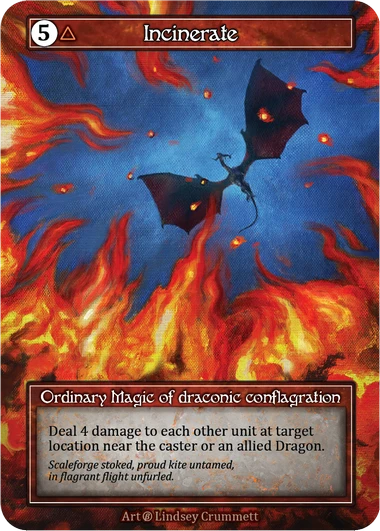 Incinerate — Beta Foil