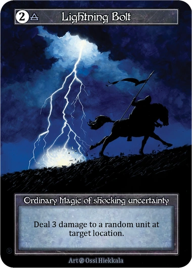 Lightning Bolt — Beta Foil