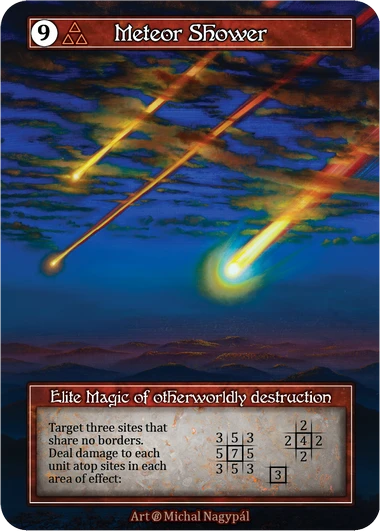 Meteor Shower — Beta Foil