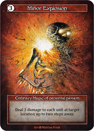 Minor Explosion — Beta Foil