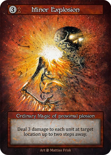 Minor Explosion — Beta Standard