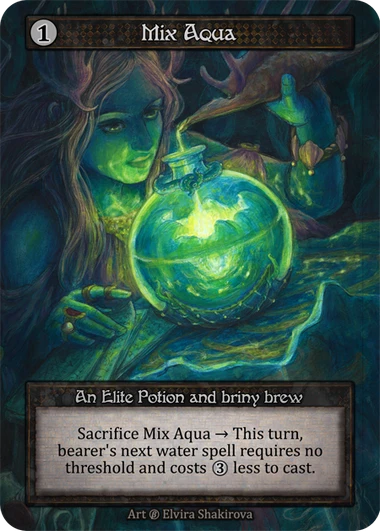 Mix Aqua — Beta Standard
