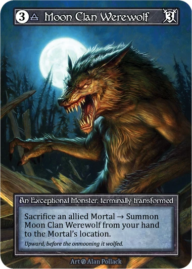 Moon Clan Werewolf — Beta Foil