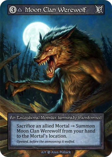 Moon Clan Werewolf — Beta Standard