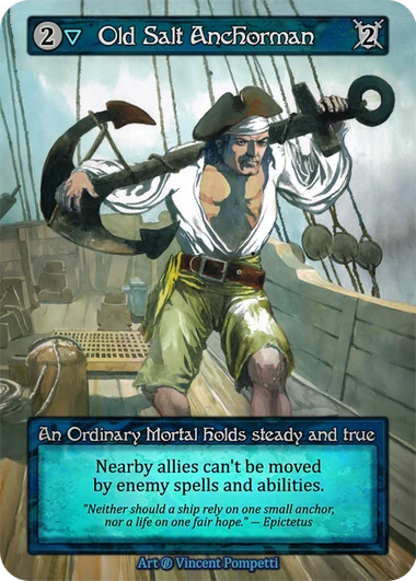 Old Salt Anchorman — Beta Standard