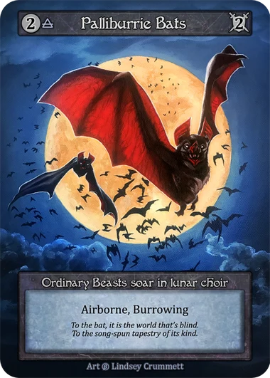 Palliburrie Bats — Beta Standard