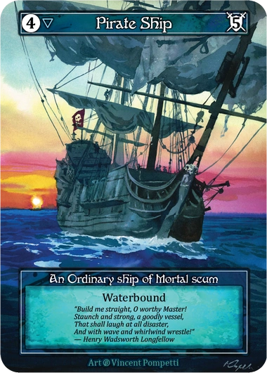 Pirate Ship — Beta Foil