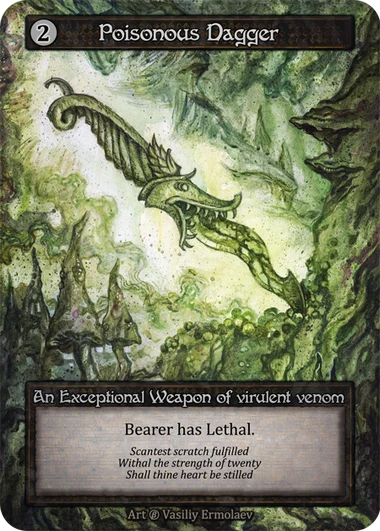 Poisonous Dagger — Beta Standard