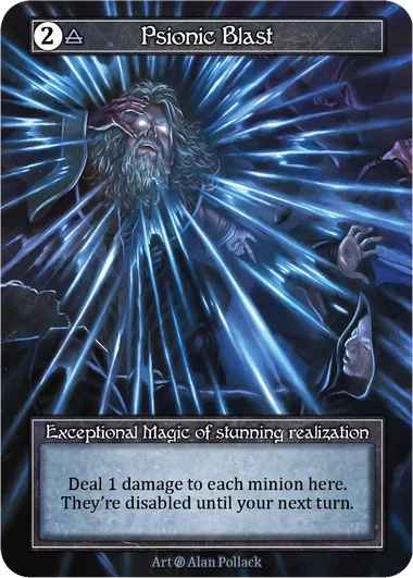 Psionic Blast — Beta Foil