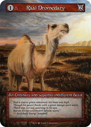 Raal Dromedary — Beta Standard