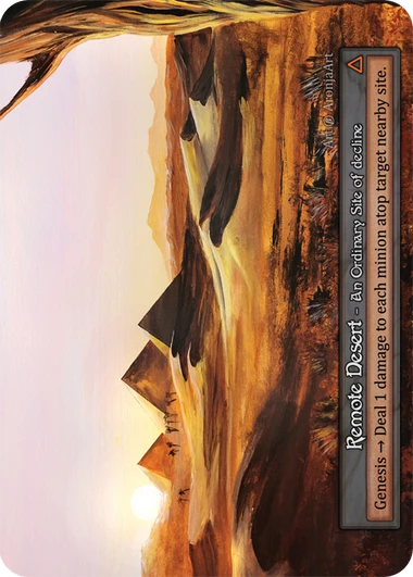 Remote Desert — Beta Standard