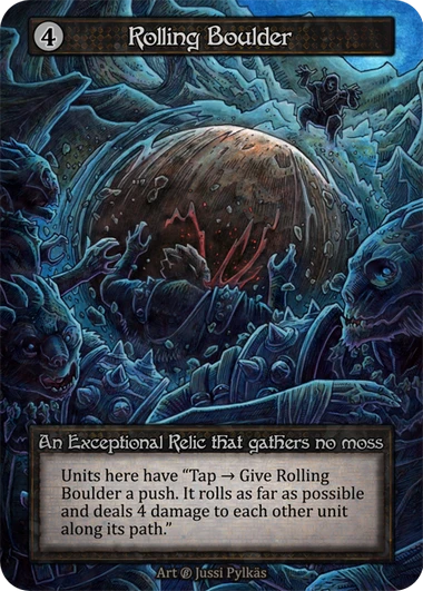 Rolling Boulder — Beta Standard