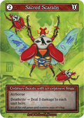 Sacred Scarabs — Beta Foil