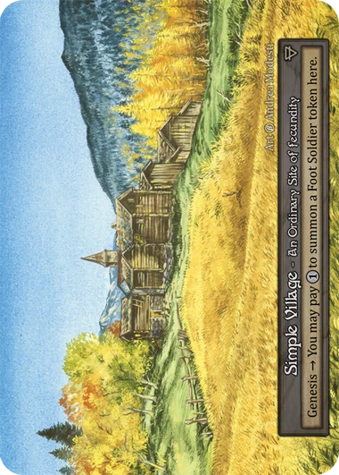 Simple Village — Beta Standard