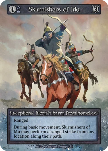 Skirmishers of Mu — Beta Standard