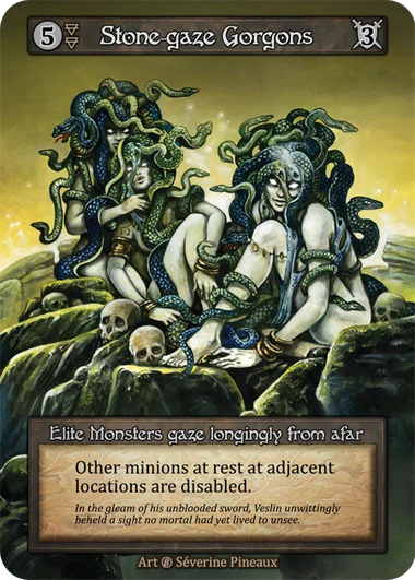 Stone-gaze Gorgons — Beta Standard
