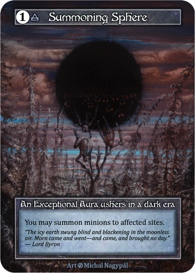 Summoning Sphere — Beta Foil