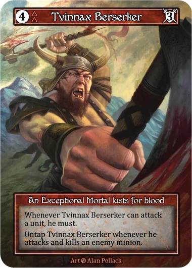Tvinnax Berserker — Beta Foil