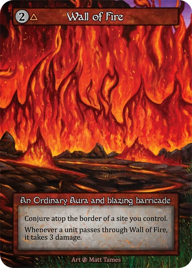 Wall of Fire — Beta Standard
