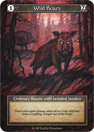 Wild Boars — Beta Foil