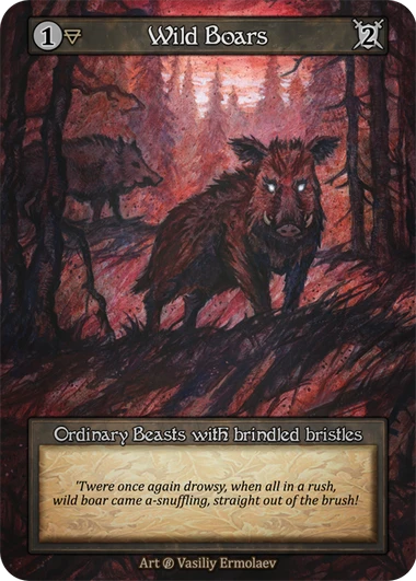 Wild Boars — Beta Standard