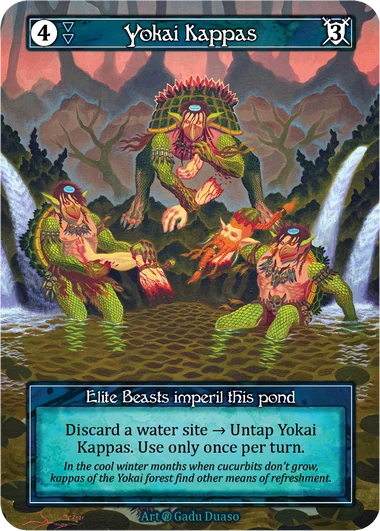 Yokai Kappas — Beta Foil
