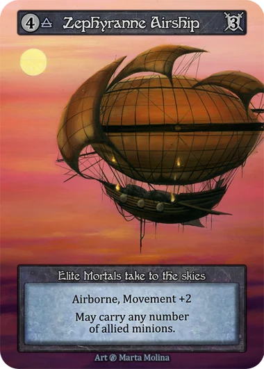 Zephyranne Airship — Beta Standard