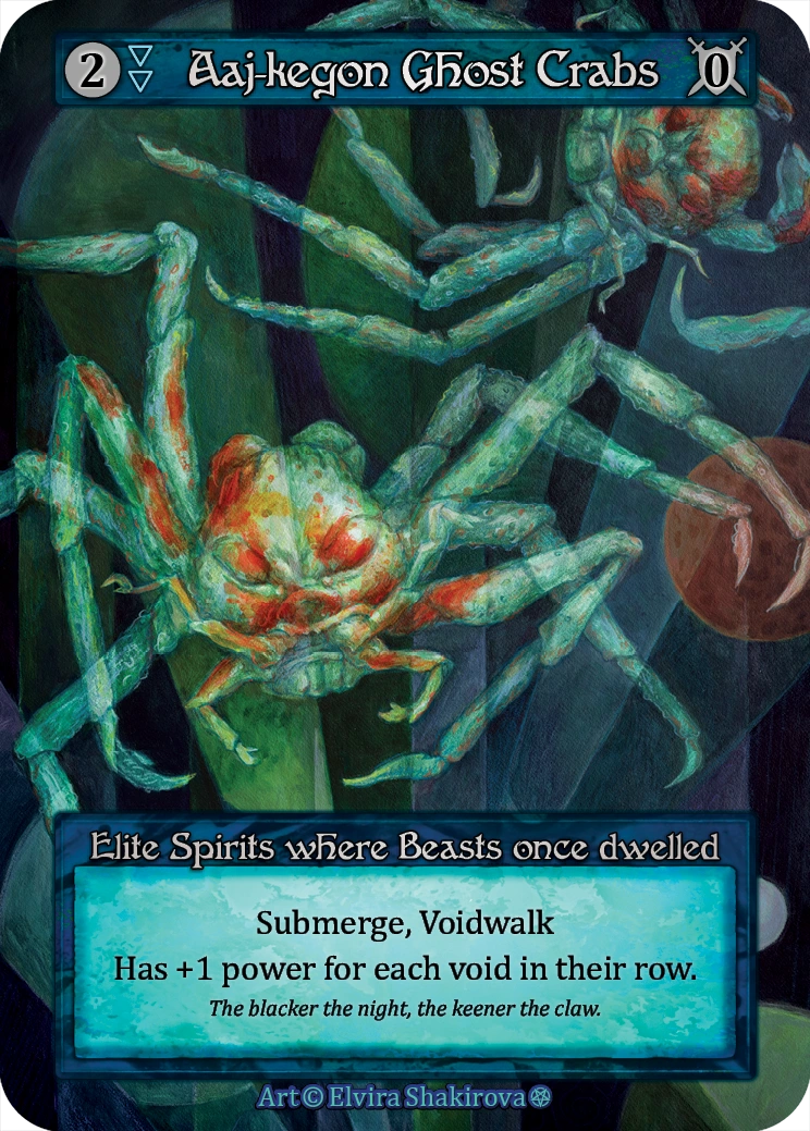 Aaj-kegon Ghost Crabs — Gothic Standard