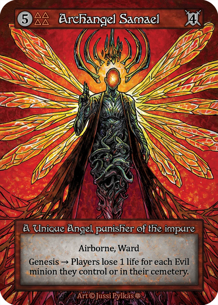 Archangel Samael — Gothic Standard