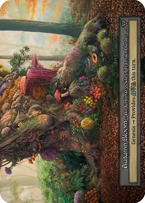 Autumn Bloom — Gothic Standard