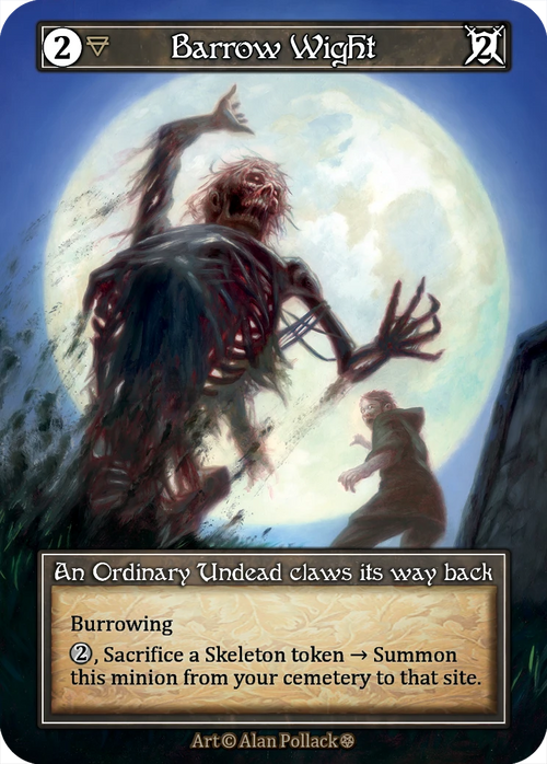 Barrow Wight — Gothic Foil