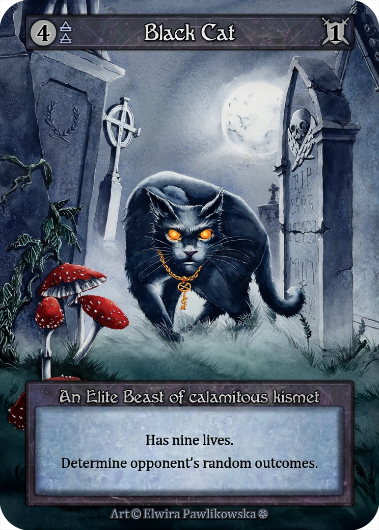Black Cat — Gothic Standard