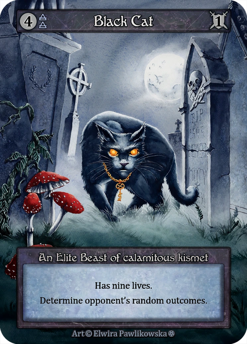 Black Cat — Gothic Standard