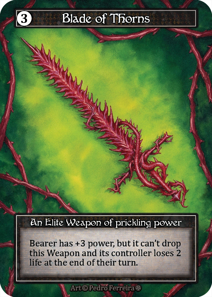 Blade of Thorns — Gothic Foil