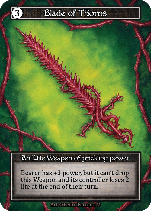 Blade of Thorns — Gothic Foil