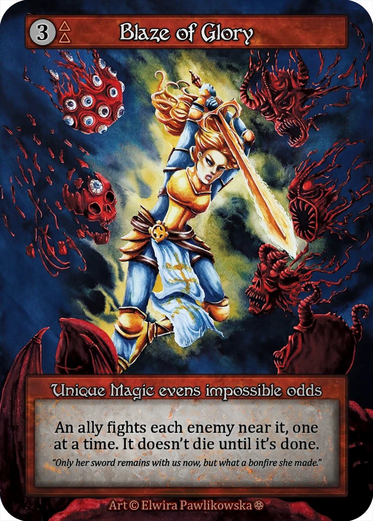 Blaze of Glory — Gothic Standard