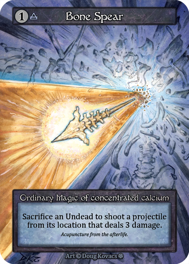 Bone Spear — Gothic Standard