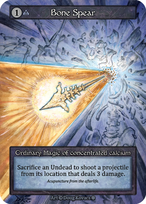 Bone Spear — Gothic Standard