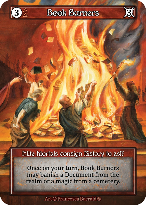 Book Burners — Gothic Foil