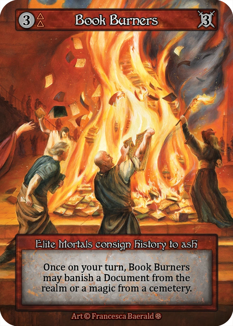 Book Burners — Gothic Standard